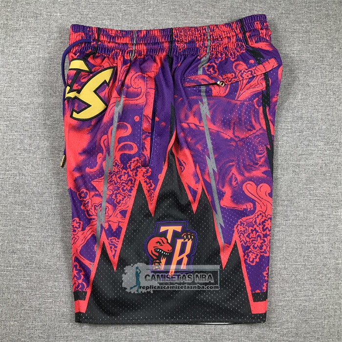 Pantalone Toronto Raptors Special Year Of The Tiger Rojo